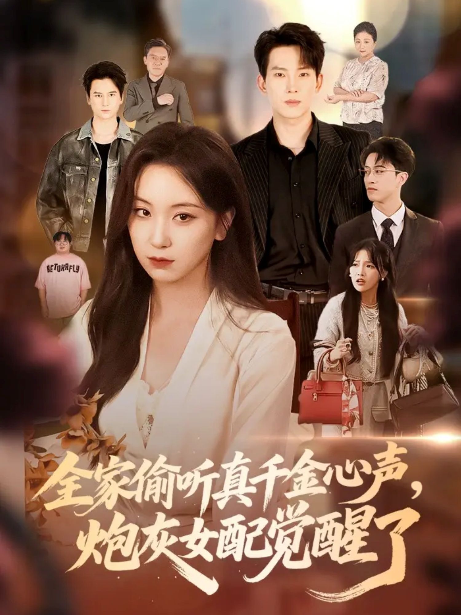 全家偷听真千金心声炮灰女配觉醒了（69集），真千金归来，假千金林默被全家冷落。一次意外，全家竟能听见她心声——从卑微隐忍到锋芒毕露，她手撕白莲、逆袭打脸！岳杨默默守护，胡耀文强势追爱，炮灰女配逆袭之路爽感拉满！免费高清全集完整版在线播放，看林默如何改写命运！  第1张